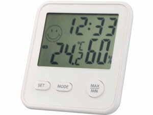デジタルミニ温湿度計・時計 エンペックス気象計 TD-8321
