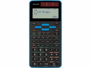 関数電卓 10桁 ブルー シャープ EL509TAX