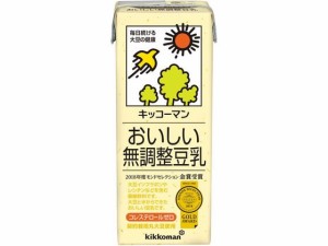 無調整 豆乳スリム 200ML キッコーマンソイフーズ 286360