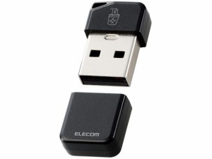 USBメモリ データ消去防止ソフト 32GB ブラック エレコム MF-USB3032GBK