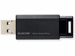 SSD 外付け 500GB USB3.2(Gen1) ブラック エレコム ESD-EPK0500GBK