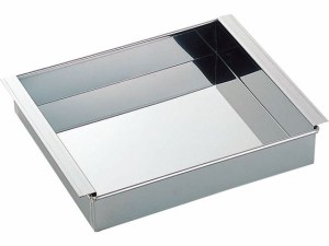 18-0 玉子豆腐器 関西型 30×33cm エムテートリマツ 016243030