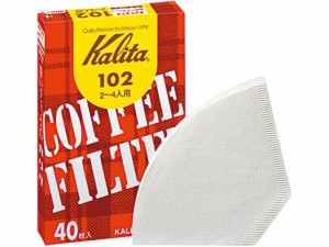 コーヒー濾紙 101 (40枚入) ホワイト カリタ 010397001