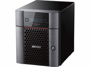 4ベイ デスクトップNAS 8TB バッファロー TS6400DN0804