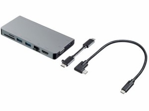 USB Type-C ドッキングハブ サンワサプライ USB-3TCH13S2