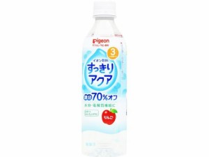 ペットボトル飲料 すっきりアクア りんご 500mL ピジョン