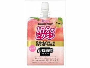 1日分のビタミン ゼリー 食物繊維 180g ハウスウェルネスフーズ