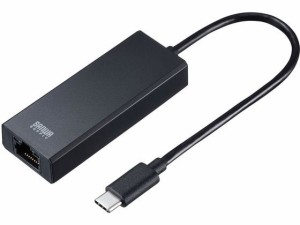 USB3.2 Type-C-LAN変換アダプタ(2.5Gbps対応) サンワサプライ USB-CVLAN6BK