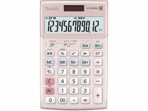 本格実務電卓(検算) 12桁 ピンク カシオ計算機 JS-20WKA-PK-N