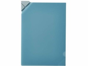 ナナメクリ ファイル(透明) A4 青 キングジム 580Tアオ