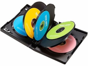 DVDトールケース 8枚収納 ブラック 3枚セット サンワサプライ DVD-TW8-03BKN