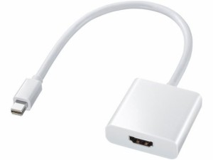 Mini DisplayPort-HDMI変換アダプタ サンワサプライ AD-MDPHD04