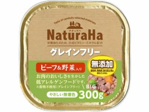 ナチュラハ グレインフリー ビーフ&野菜入り 300g マルカン SNH-067