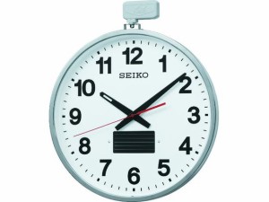 SEIKO/ソーラー屋外用大型電波掛時計 527×450×78 金属枠 セイコータイムクリエーション 3642011