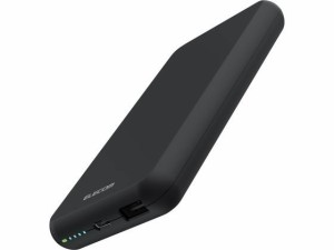 モバイルバッテリー 10000mAh 大容量 エレコム DE-C38-10000BK