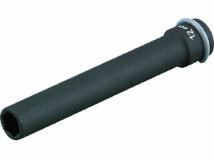 9.5sq.インパクトレンチ用ロングソケット ピン・リング付 14mm 京都機械工具 3835341