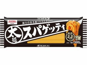 太麺 スパゲッティ 2.2mm 500g 昭和産業