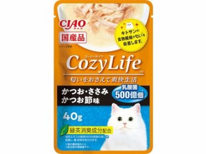 チャオCozyライフP 鰹笹身鰹節40g いなば