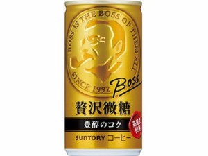 BOSS(ボス) 贅沢微糖 185g サントリー