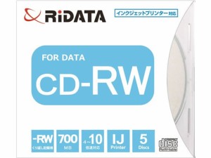データ用CD-RW 700MB 5枚 ＲｉＴＥＫ CDRW700PW5PA