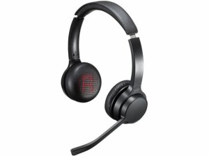 Bluetoothヘッドセット(両耳タイプ・単一指向性) サンワサプライ MM-BTSH62BK