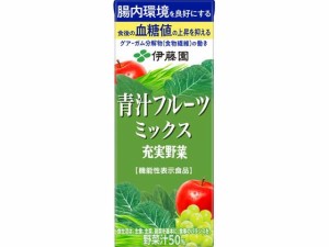 充実野菜青汁フルーツミックス 200ml 伊藤園