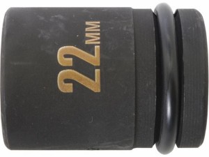 薄口インパクトレンチソケット ショート 22mm パオック IMS-22S