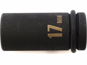 薄口インパクトレンチソケット セミロング 17mm パオック IMS-17SL