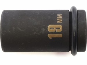 薄口インパクトレンチソケット セミロング 19mm パオック IMS-19SL