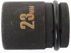 薄口インパクトレンチソケット ショート 23mm パオック IMS-23S