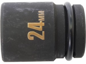 薄口インパクトレンチソケット ショート 24mm パオック IMS-24S