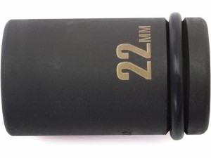 薄口インパクトレンチソケット セミロング 22mm パオック IMS-22SL