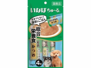 ちゅーる 総合栄養食 かつお 14g×4本 いなば