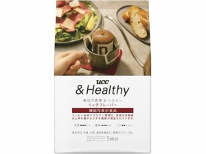 UCC &Healthy リッチフレーバー ワンドリップコーヒー 5P UCC 364861