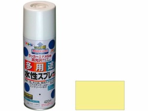 水性多用途スプレー 420ml カントリークリーム アサヒペン