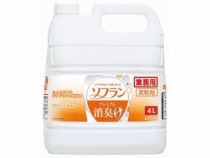 ソフラン プレミアム消臭 アロマソープの香り 4L ライオン