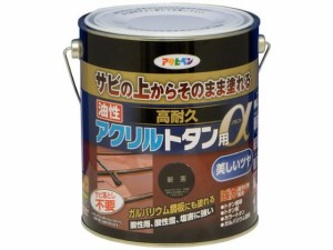 油性高耐久アクリルトタンα 1.6KG 新茶 アサヒペン