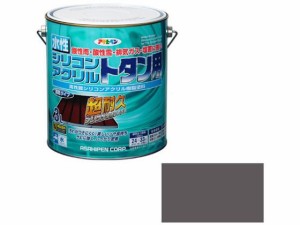 水性シリコンアクリルトタン用 3L グレー アサヒペン