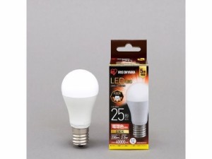 LED電球 E17 広配光 25形相当 電球色 アイリスオーヤマ LDA2L-G-E17-2T6