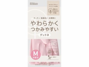 ダンロップホームプロダクツ/グッドネ 中厚手 M ピンク 1双入 ダンロップ