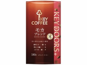 KEY DOORS+ モカブレンド 豆 180g キーコーヒー