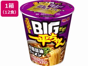 BIGだぜ!一平ちゃん 背脂醤油ラーメン 12食 明星食品