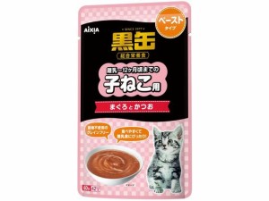 黒缶パウチ子ねこまぐろとかつお ペースト60g アイシア BP-53