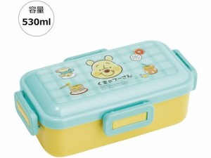 抗菌ふわっと弁当箱 喫茶レトロ クマのプーさん 530ml スケーター PFLB6AG