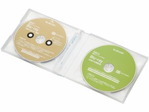 Blu-rayレンズクリーナー 乾式 湿式 2枚組 エレコム AVD-CKBR42