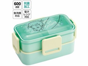 抗菌2段ふわっと弁当箱 600ml ティンカーベル スケーター PFLW4AG