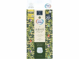 エルモア いちばんお茶の力パンツ M〜Lサイズ 20枚 カミ商事