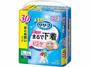 リリーフ パンツタイプ まるで下着 2回 L-LL ピンク 30枚 KAO