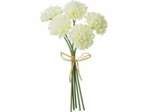 造花 ミニピンポンマムピック ホワイト ＹＤＭ FB2346-W