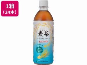 麦茶500mL 24本 ミツウロコビバレッジ